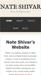 Mobile Screenshot of nateshivar.com